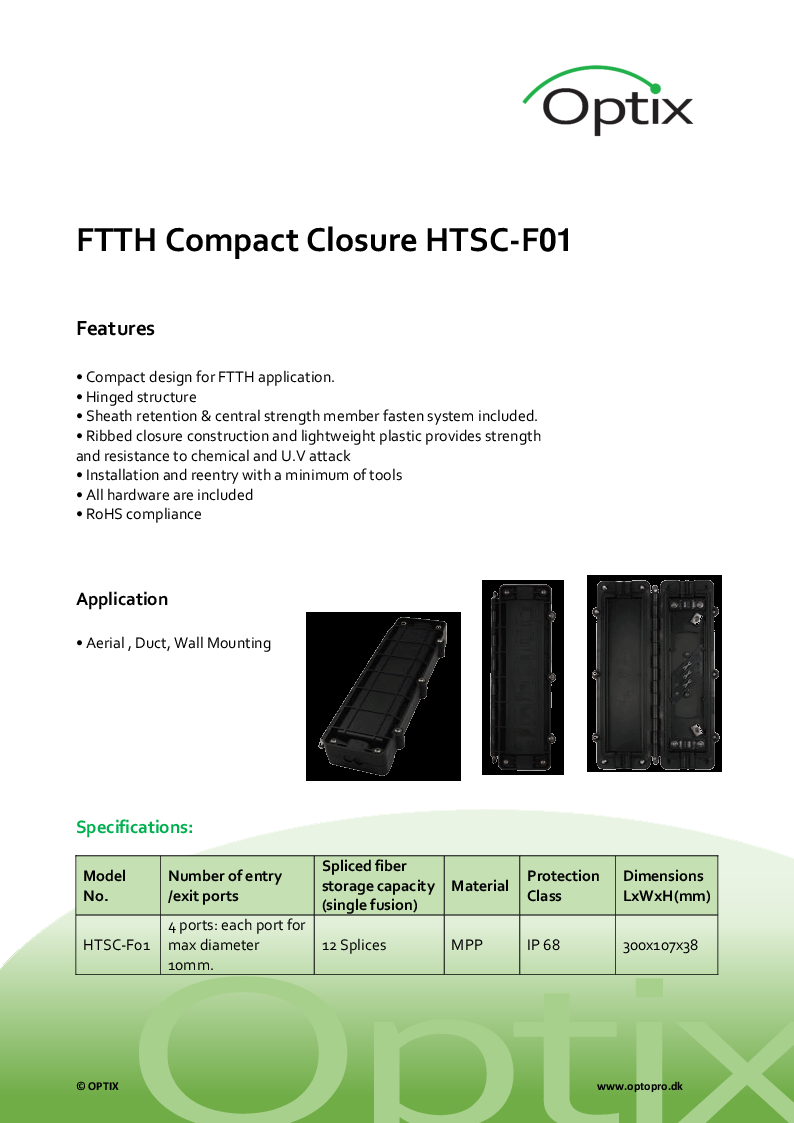 

FTTH Jordmuffe f12 Lakridsen

