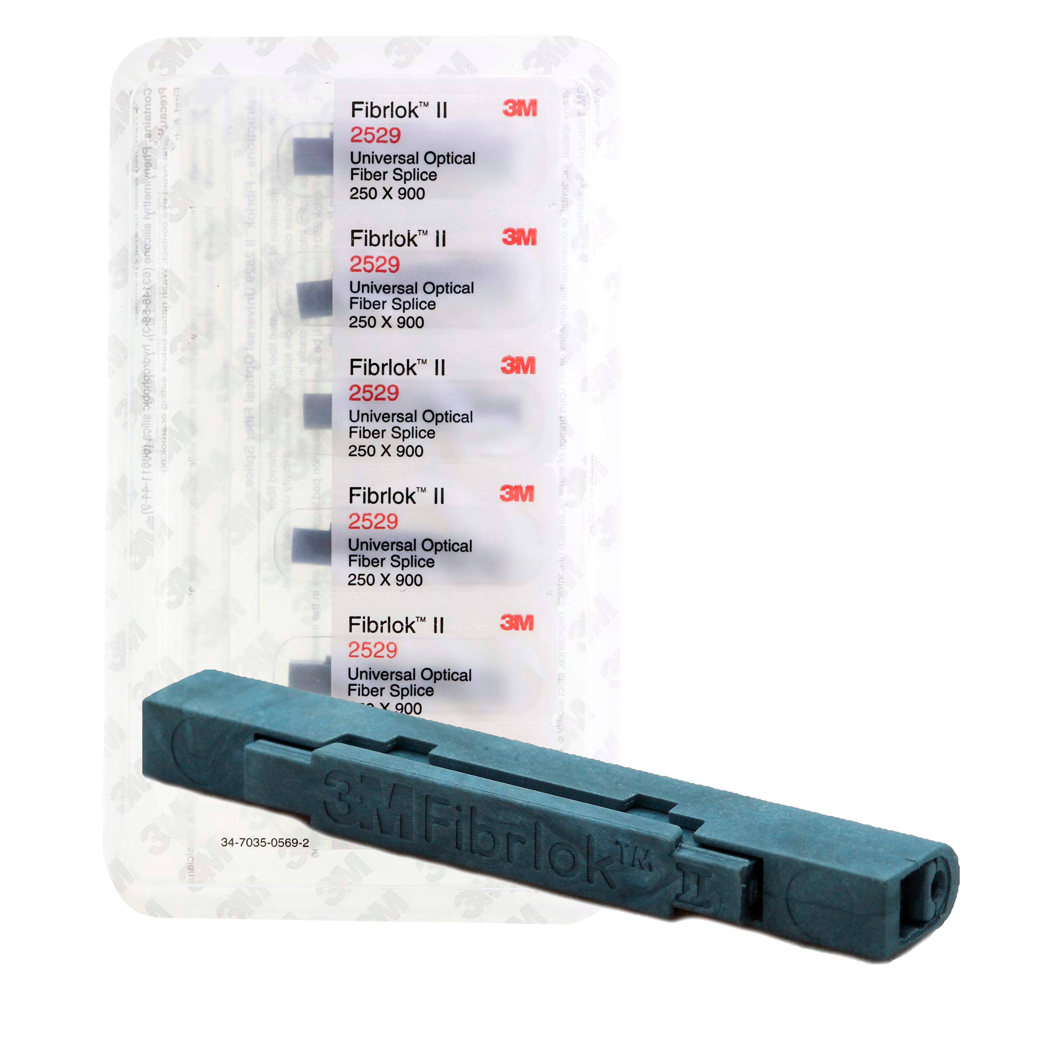 3M Fibrlok™ II Universal Optical Fiber Splice