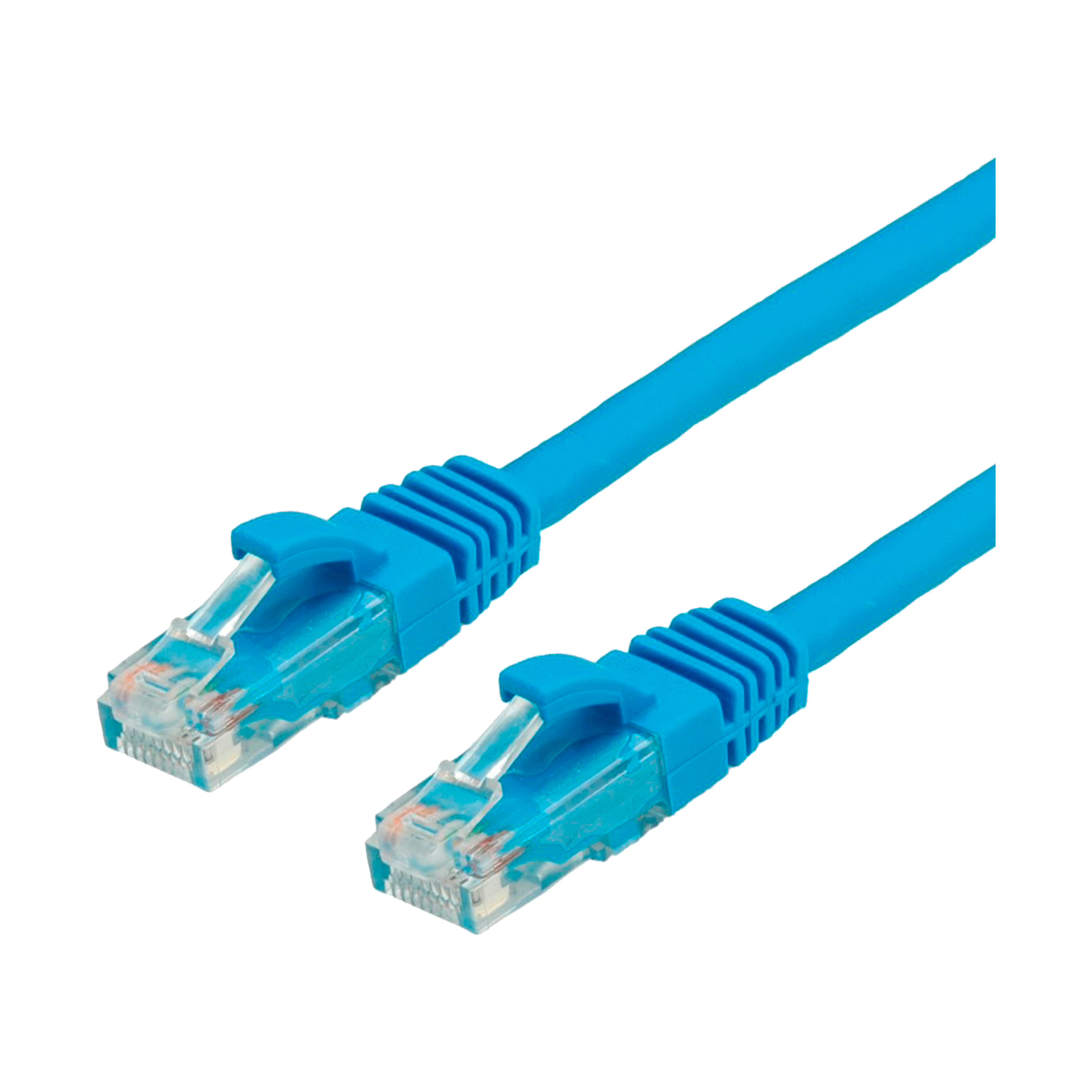 CAT6A UTP Patchkabel, BLÅ
RJ45-RJ45, CU, PVC, Ø5,8mm