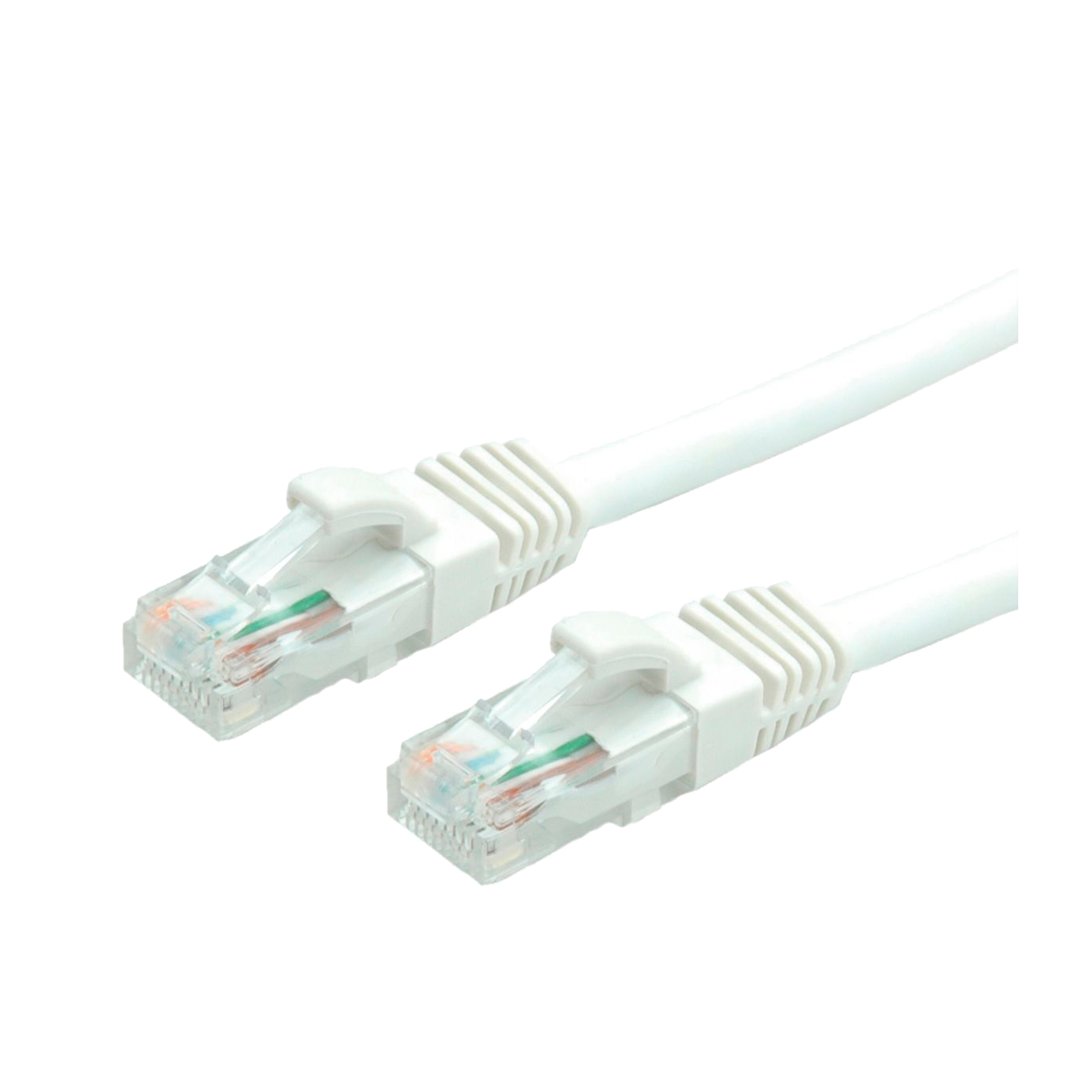 CAT6A UTP Patchkabel, HVID
 RJ45-RJ45, CU, PVC, Ø5,8mm